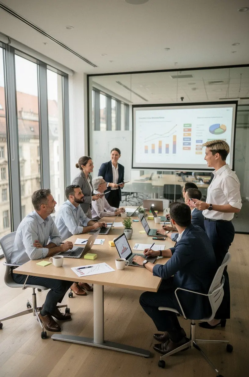 Olvasó lapoz pénzügyi alapfogalmakról szóló könyvben, miközben jegyzeteket készít egy világos, barátságos könyvtárban.